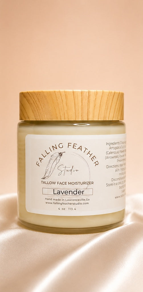 Lavender | Tallow Facial Moisturizer