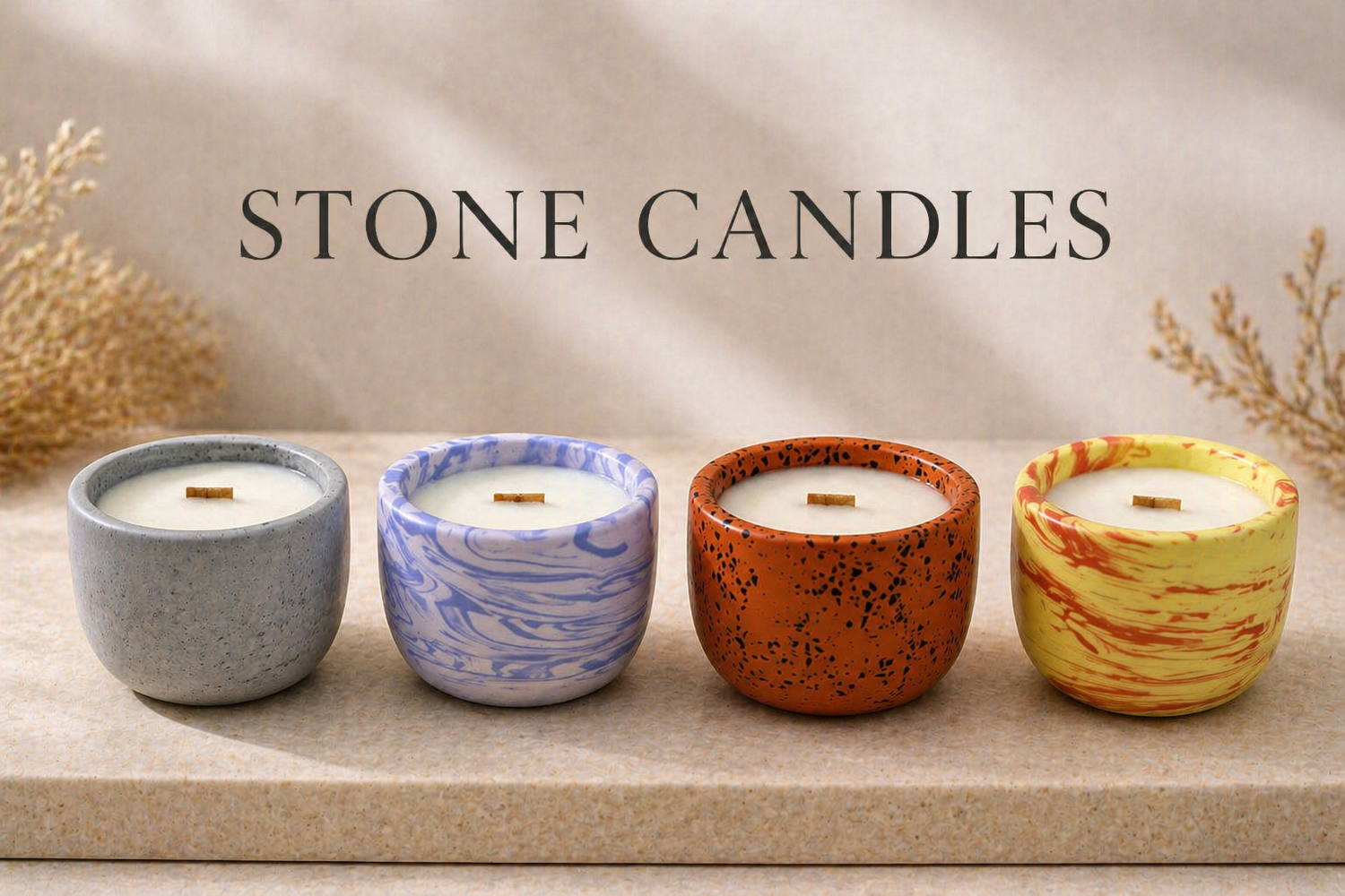 Stone Candles